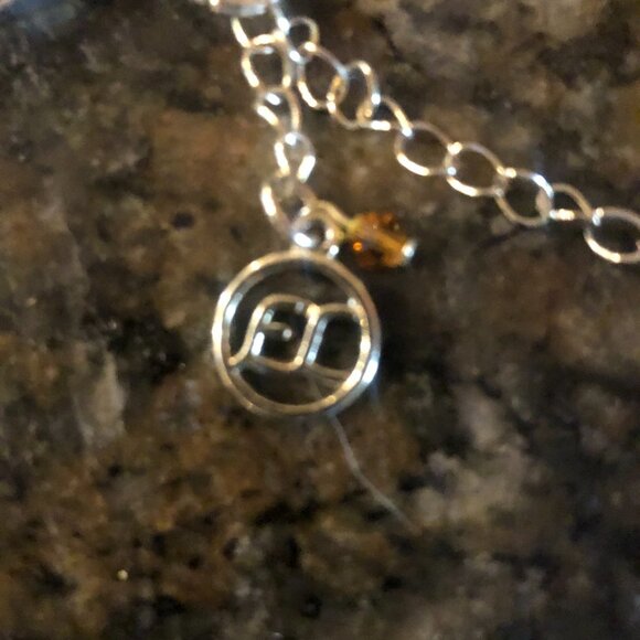 Erica Lyons 3 Strand Necklace Earring Set Copper Black Silver Colors - Picture 4 of 7